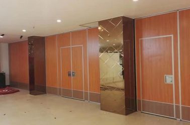 Banquet Hall Office House Wooden Sliding Door Movable Sound Proof Partition Wall