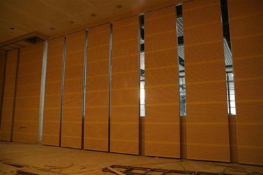 Fireproof Aluminum Frame Folding Partition Walls For Conference Room