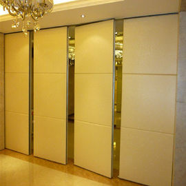 Commercial Folding Partition Doors / Melamine Board Movable Wall Partitions