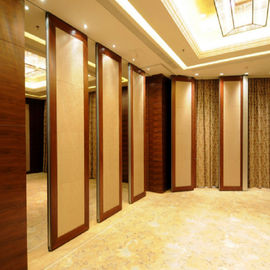 Commercial Folding Partition Doors / Melamine Board Movable Wall Partitions