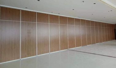 Aluminium Alloy Melamine Surface Soundproof Movable Wall Partition 65 mm Thickness