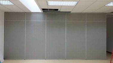 Acoustic Moving Sound Proof Room Divider Flexible Aluminium Track For Office