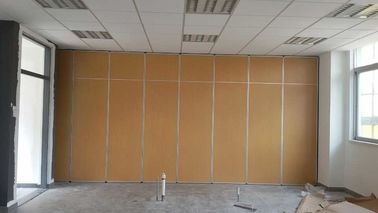 Acoustic Moving Sound Proof Room Divider Flexible Aluminium Track For Office