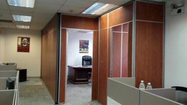 Sound Proof Office Sliding Acoustic Room Divider Wall with Aluminium Frame