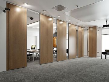 Conference Room Sliding Movable Office Partition Wall Sound Insulation