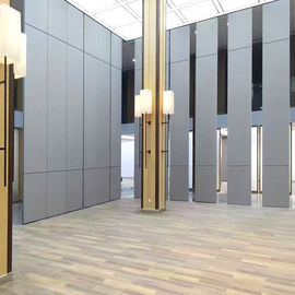 Floor to Ceiling Acoustic Room Dividers Flexible Wooden Office Folding Partition Wall