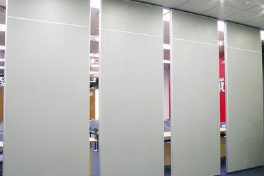 Commercial Furniture Acoustic Partition Wall For Office / Aluminum Alloy Frame Glass Partition