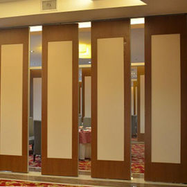 Movable Wooden Soundproof Folding Room Sliding Partition Walls For Banquet Hall Acoustic