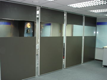 Office Movable Partition Walls Accordion Commercial Aluminium Profile