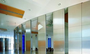 Folding Movable Sliding Partition Walls / Hanging Room Dividers Auditorium Ceiling Materials