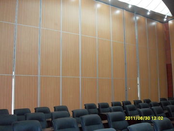 Aluminium Track Portable Movable Sliding Partition Walls / Soundproof Room Dividers