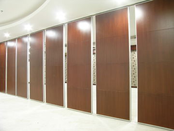 Commercial Wooden Aluminum Acoustic Room Dividers / Office Folding Panel Partitions