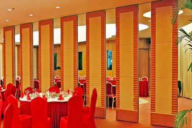 Commercial Decorative Interior Hotel Acoustic Room Dividers Melamine Surface