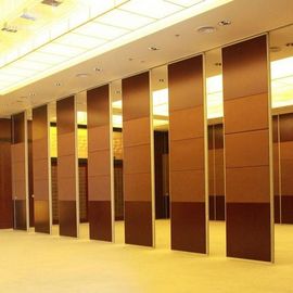 Acoustic Folding Partition Walls for Banquet Hall Decorative / Acoustic Room Dividers Partitions