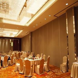 Sound Proof Operable Folding Partition Walls for Ballroom / Hotel 85 mm Thickness