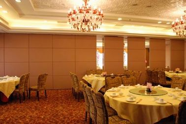 MDF Board + Aluminium Sliding Removable Partition Wall for Banquet Hall