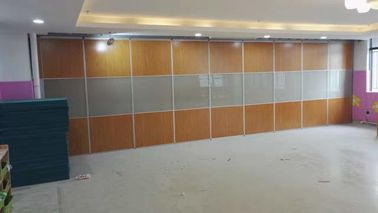 Interior Decoration Sliding Folding Room Partition Walls With Melamine Finish