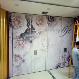 Floor to Ceiling Folding Hanging Acoustic Partition Walls Panel Width 500 mm