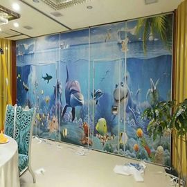 Floor to Ceiling Folding Hanging Acoustic Partition Walls Panel Width 500 mm