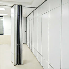 Soundproof Office Floor to Ceiling Partition Wall With Movable Track Aluminium Profile