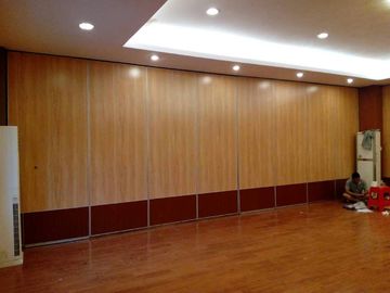 Folding Sliding Operable Partition Walls for Banquet Hall / Sound Absorbing Room Dividers