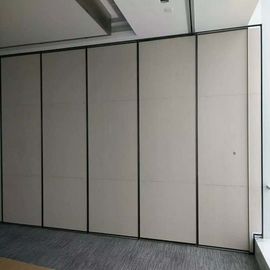 85 mm Commercial Folding Partition Walls Melamine Board Door Material