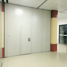 Customized Banquet Hall Movable Partition Walls With Aluminum Double Track