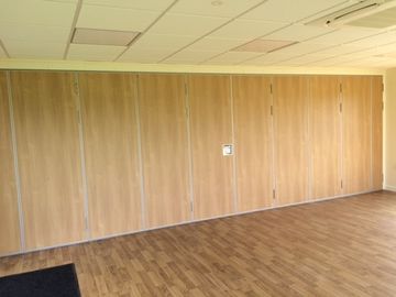 Movable Operable Sliding Folding Partition Walls For Classroom 85mm Width