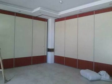 Melamine Surface Operable Sound Proof Partition Wall For Classroom / Hotel