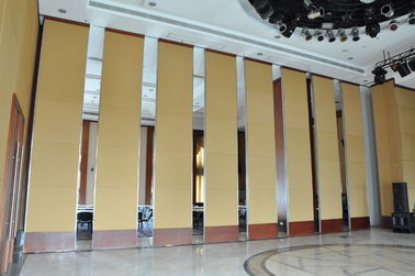 Multi Color Banquet Hall Movable Partition Wall Operable Floor to Ceiling System