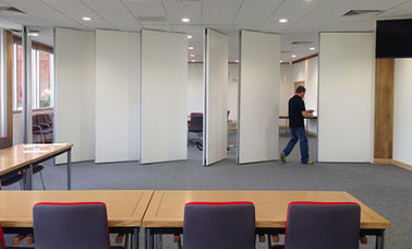 Acoustic Sliding Folding Movable Partition Walls For Meeting Room