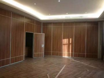 Room Hotel Doors Soundproof Banquet Sliding Folding Partition MDF With Melamine