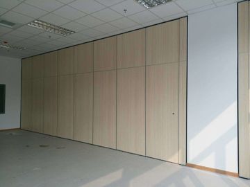 Movable Folding Partition Wall System Aluminium Frame Melamine Finish