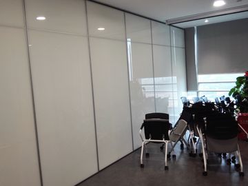 Movable Folding Partition Wall System Aluminium Frame Melamine Finish