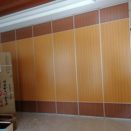 Meeting Room Acoustic Operable Partition Walls Interior Position 1230 mm Panel Width