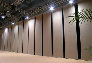 Sliding Aluminium Track Soundproof Office Partition Walls / Movable Room Dividers