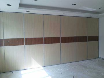 Aluminium Profile Hanging Office Sliding Room Dividers / Movable Partition Walls