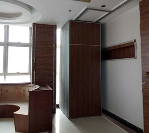 Room Hotel Doors Soundproof Banquet Sliding Folding Partition MDF With Melamine