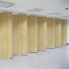 Operable Wooden Soundproof Folding Partition Walls Malaysia For Conference Room