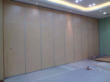 Melamine Board Gym Acoustic Partition Wall / Ballroom Soundproof Folding Walls