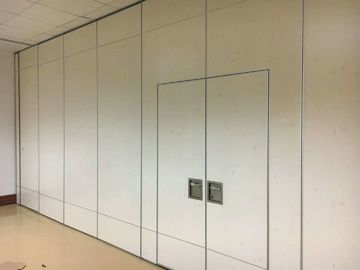 Soundproof Modular Sliding Partition Walls With Doors Interior Position