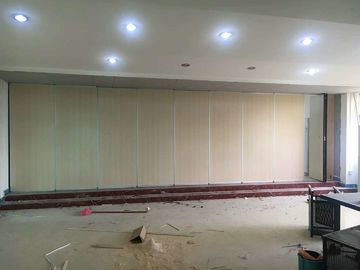 Industrial Mobile Sliding Operable Sound Proof Partitions / Folding Room Dividers