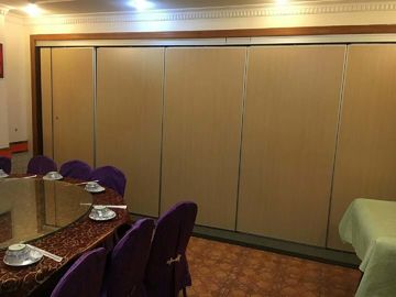 Sliding Door Movable Partition Wall Retractable Door For Hotel 5 Years Warranty