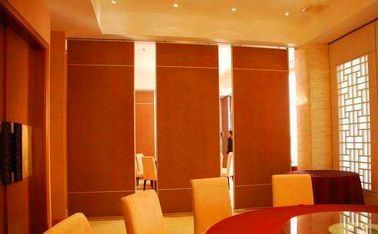 Multi Color Acoustic Room Dividers / Commercial Furniture Sliding Folding Partition Walls