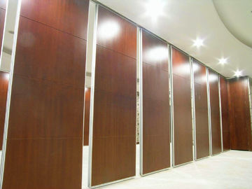 Multi Color Acoustic Room Dividers / Commercial Furniture Sliding Folding Partition Walls