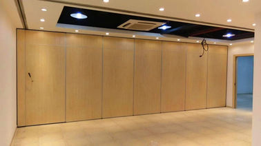 Melamine Surface Banquet Hall Sliding Partition Walls , Soundproof Room Dividers