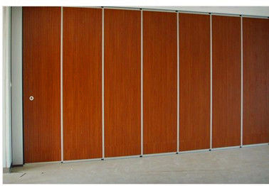 Operable Room Division Hotel Sound Proof Partition Wall Aluminium Frame