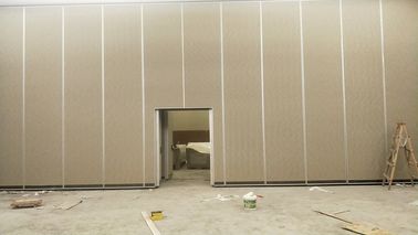 Room Hotel Doors Soundproof Banquet Sliding Folding Partition MDF With Melamine