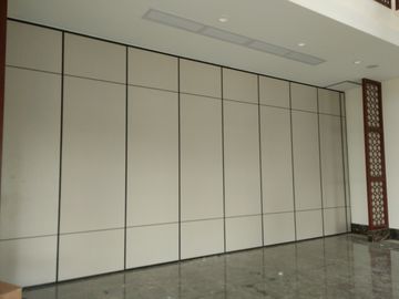 Sliding Movable Office Partition Wall With Wheels Maximum 6 Meters Height