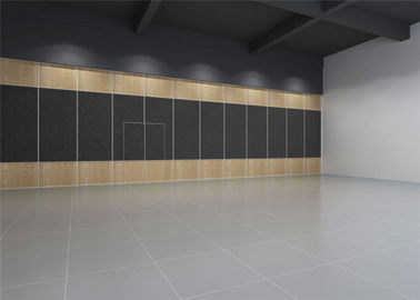 Conference Room Sound Proof Operable Partition Walls Fabric Finished Color Customized